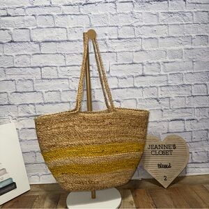 Hartford jute tote bag yellow